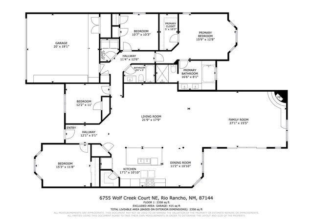 6755 Wolf Creek Court NE, Rio Rancho, NM 87144