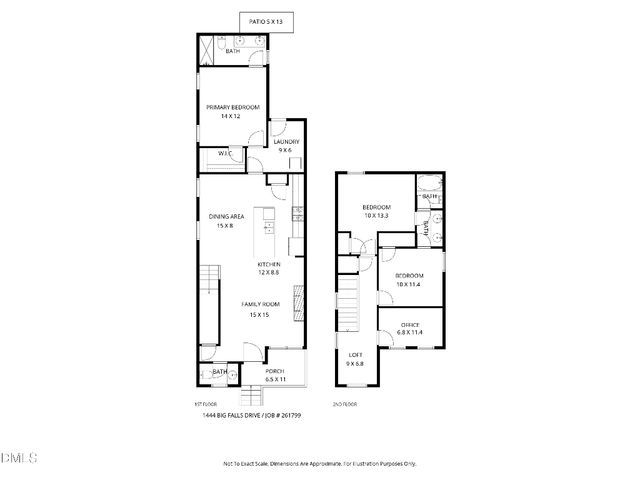 1444 Big Falls Drive, Wendell, NC 27591