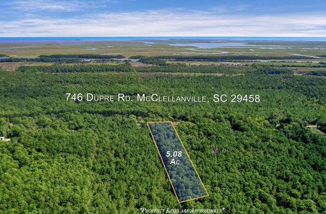 746 Dupre Road, Mcclellanville, SC 29458