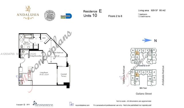 100 Andalusia Avenue 410, Coral Gables, FL 33134