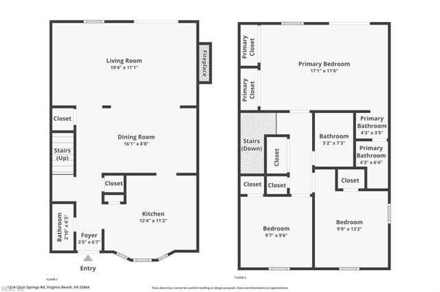 1214 Clear Springs RD, Virginia Beach, VA 23464