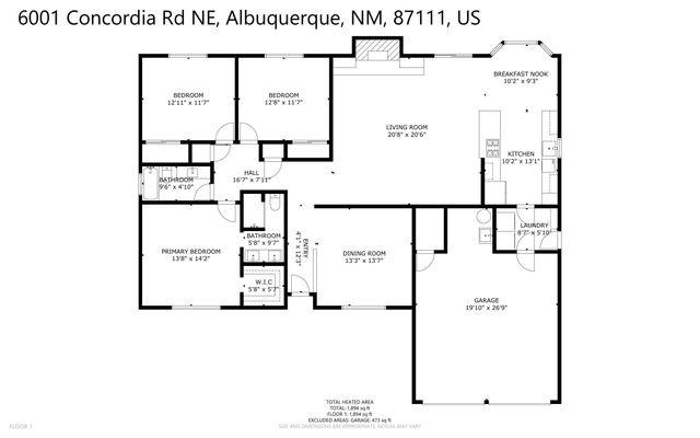 6001 Concordia Road NE, Albuquerque, NM 87111