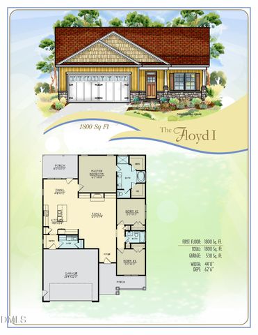 415 Creeks Edge Drive, Pikeville, NC 27863