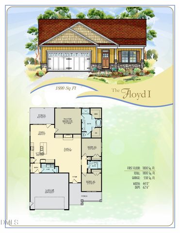 415 Creeks Edge Drive, Pikeville, NC 27863