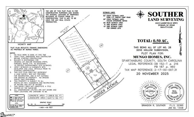 418 Dodger Avenue Lot 28, Chesnee, SC 29323