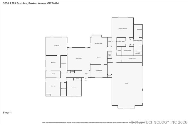 3050 S 289th East Avenue, Broken Arrow, OK 74014