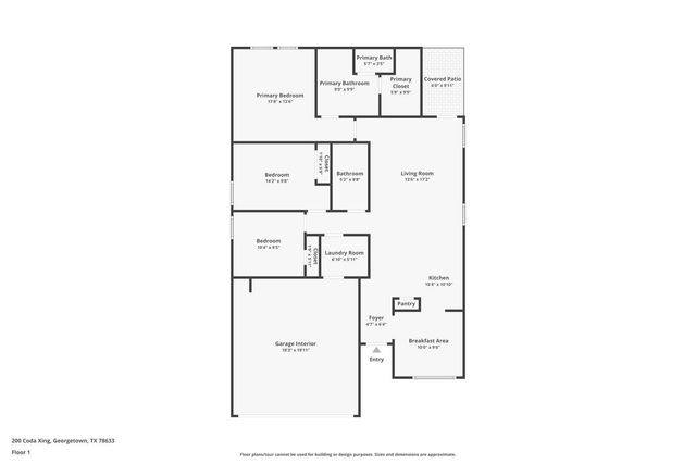 200 Coda XING, Georgetown, TX 78633