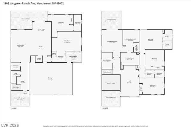1106 LANGSTON RANCH Avenue, Henderson, NV 89002