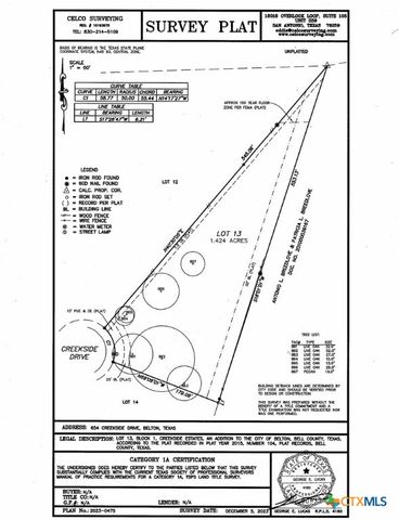654 Creekside Drive, Belton, TX 76513