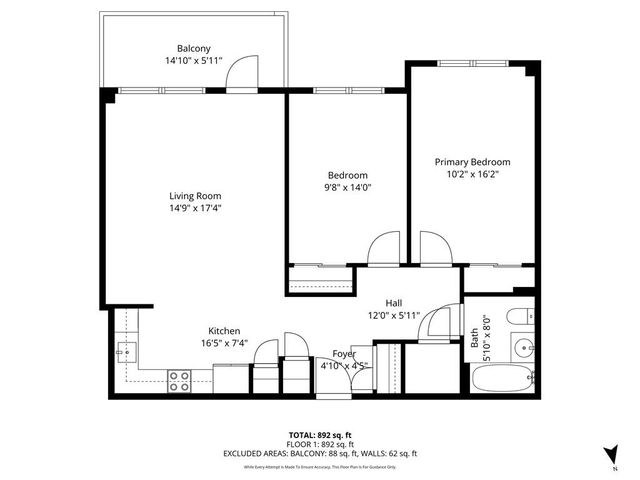 260 Beach 81st St Apt 6V, New York City, NY 11693