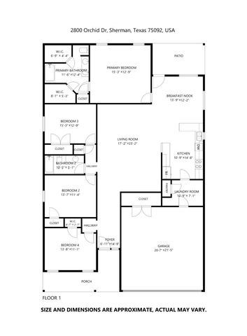 2800 Orchid Drive, Sherman, TX 75092