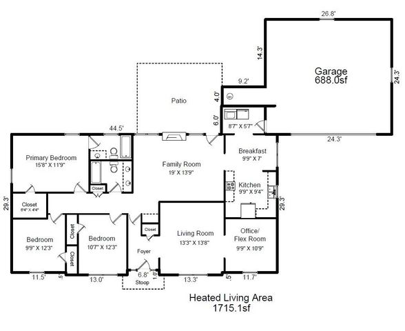 8633 Ducksbill Drive, Charlotte, NC 28277