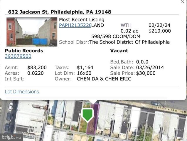 632-34 JACKSON ST, Philadelphia, PA 19148