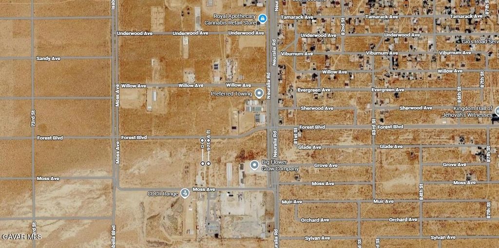 0 Vac Forest Blvd, California City, CA 93505