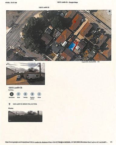 13013 Judith Street, Baldwin Park, CA 91706