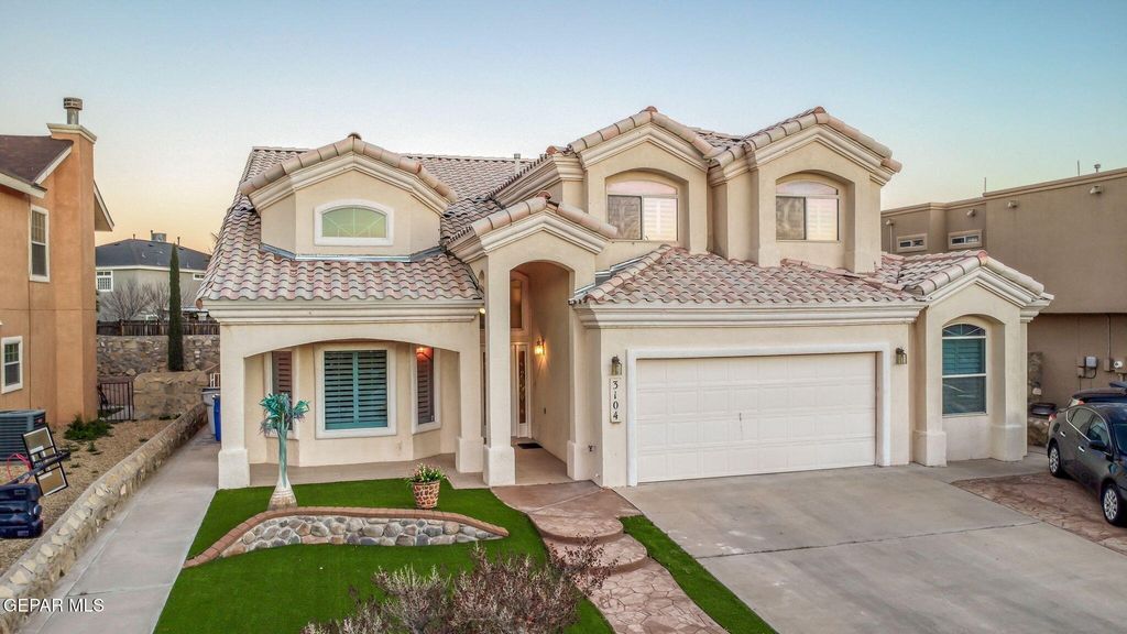3104 TIERRA TUNA Drive, El Paso, TX 79938