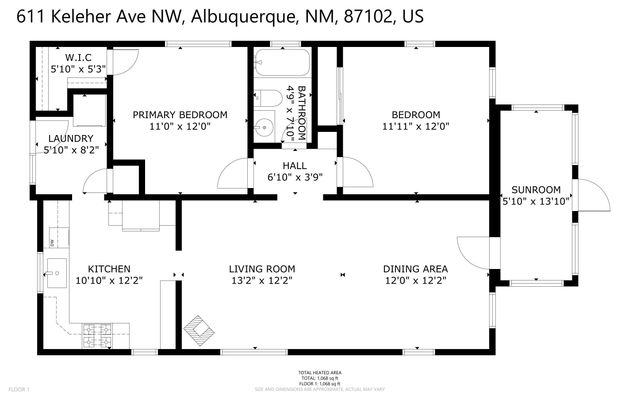 611 Keleher Avenue NW, Albuquerque, NM 87102