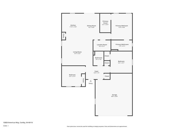 13828 N Americus Way, Camby, IN 46113