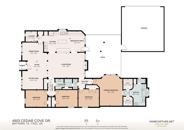 4903 Cedar Cove Drive, Baytown, TX 77521