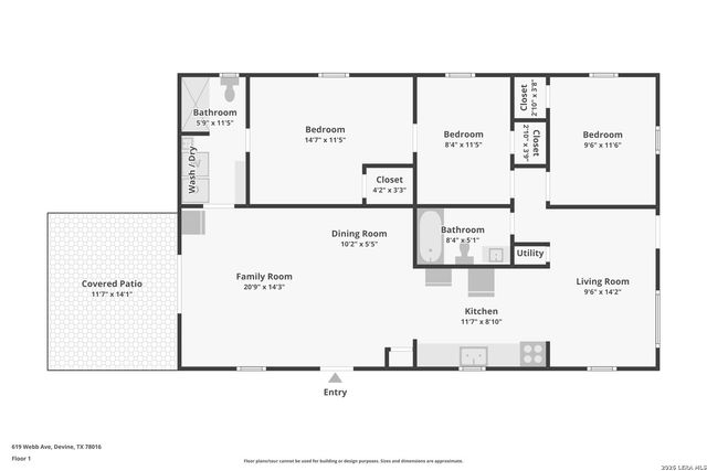 619 WEBB AVE, Devine, TX 78016