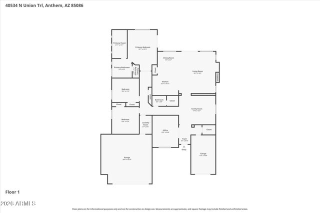 40534 N UNION Trail, Anthem, AZ 85086