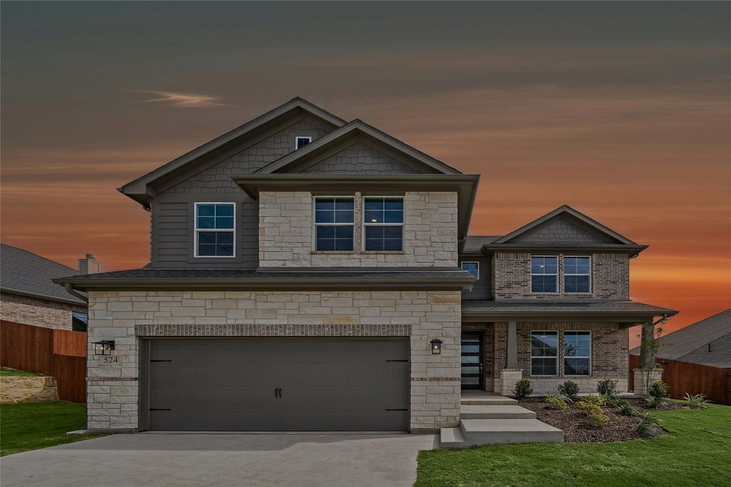 524 Vista Ridge Drive, Weatherford, TX 76087 — exterior