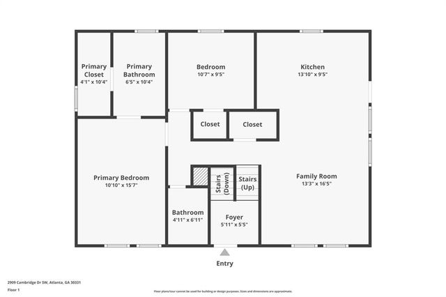 2909 Cambridge SW Drive, Atlanta, GA 30331