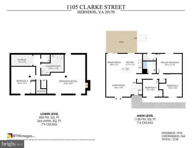 1105 CLARKE ST, Herndon, VA 20170