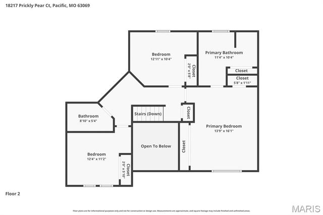 18217 Prickly Pear Court, Pacific, MO 63069