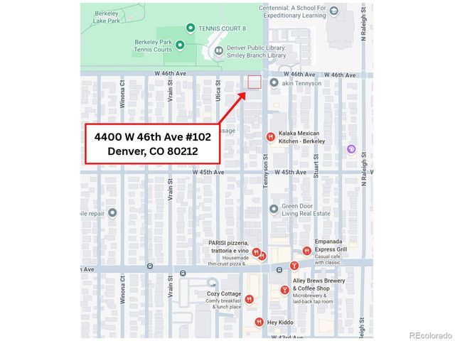 4400 W 46th Avenue 102, Denver, CO 80212