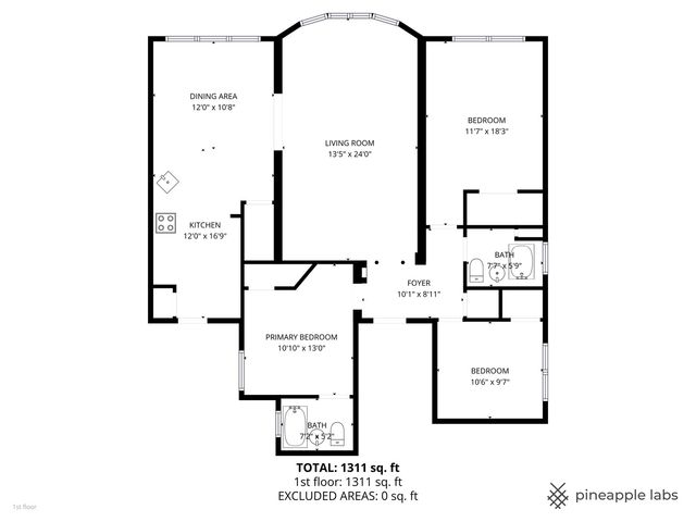 1118 Washington Boulevard 1A, Oak Park, IL 60302