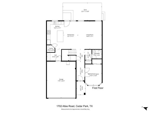 1702 Atlas RD, Cedar Park, TX 78613