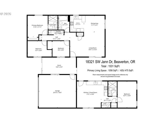 18321 Sw JANN Dr, Beaverton, OR 97003
