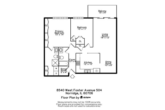 8540 W Foster Avenue 504, Norridge, IL 60706