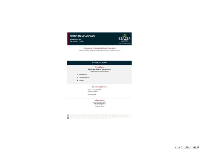 14435 Inspiration Point, San Antonio, TX 78253