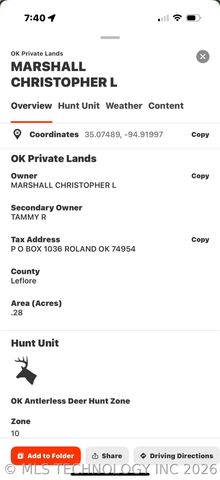 123 E Leflore County Drive lots 21-24, Mccurtain, OK 74944