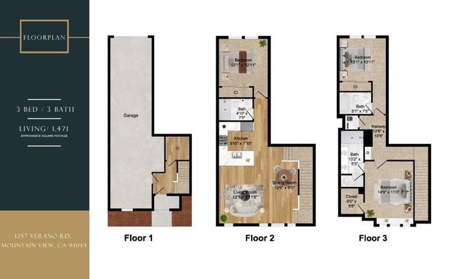 1257 Verano Road, Mountain View, CA 94043