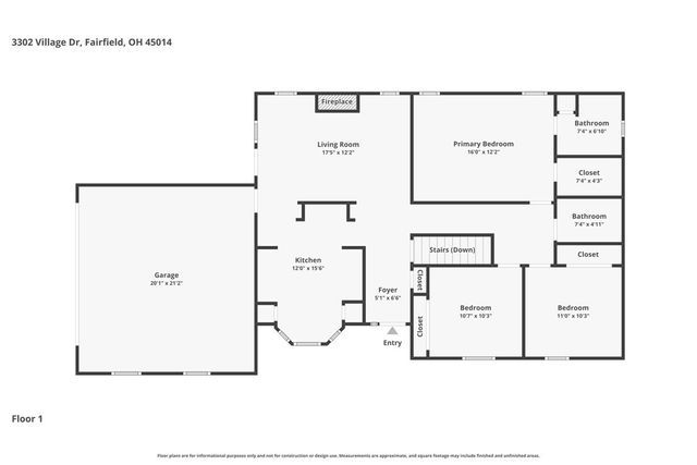 3302 Village Drive, Fairfield, OH 45014