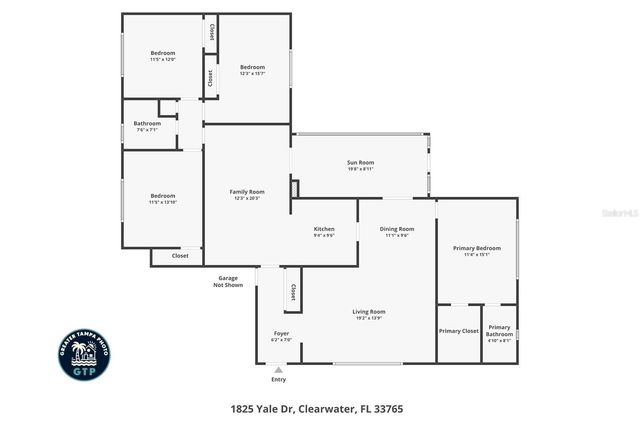 1825 YALE DRIVE, Clearwater, FL 33765