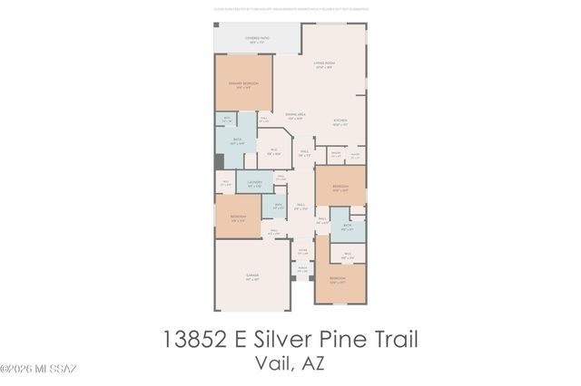 13852 E Silver Pine Trail, Vail, AZ 85641