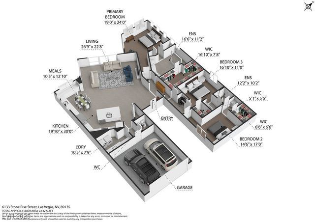 6133 Stone Rise Street, Las Vegas, NV 89135