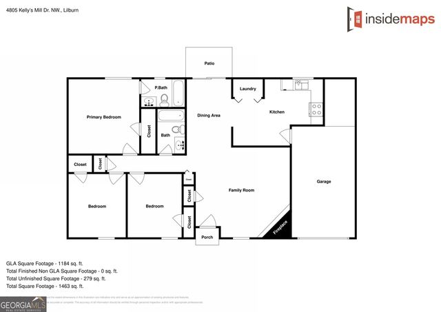 4805 Kellys Mill Drive NW, Lilburn, GA 30047