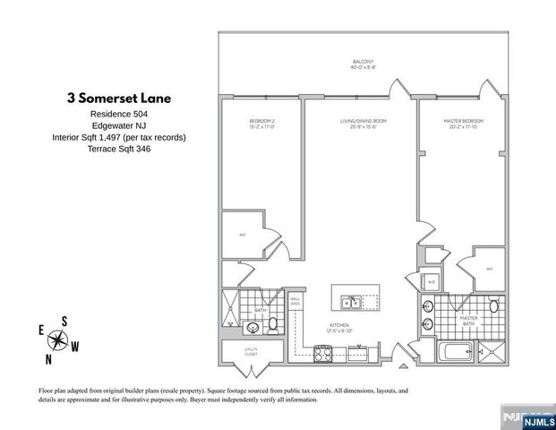 3 Somerset Lane 504, Edgewater, NJ 07020