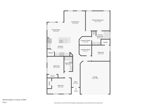 9644 Brickridge Lane, Fort Worth, TX 76036