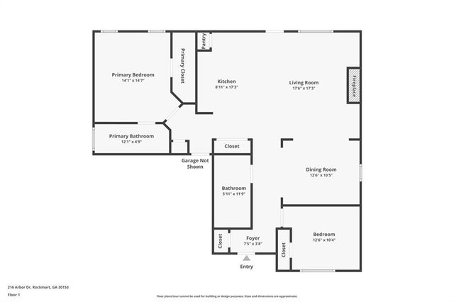 216 Arbor Drive, Rockmart, GA 30153