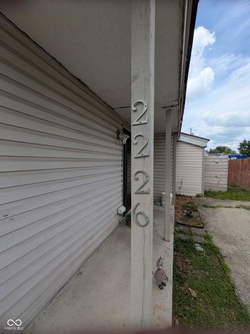 2226 Martha Street, Indianapolis, IN 46221