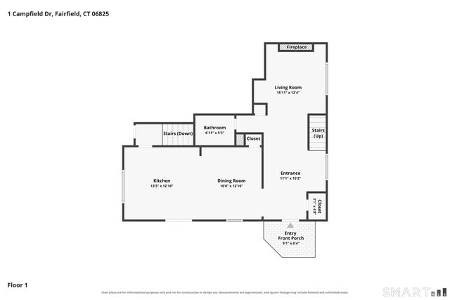 1 Campfield Drive, Fairfield, CT 06825