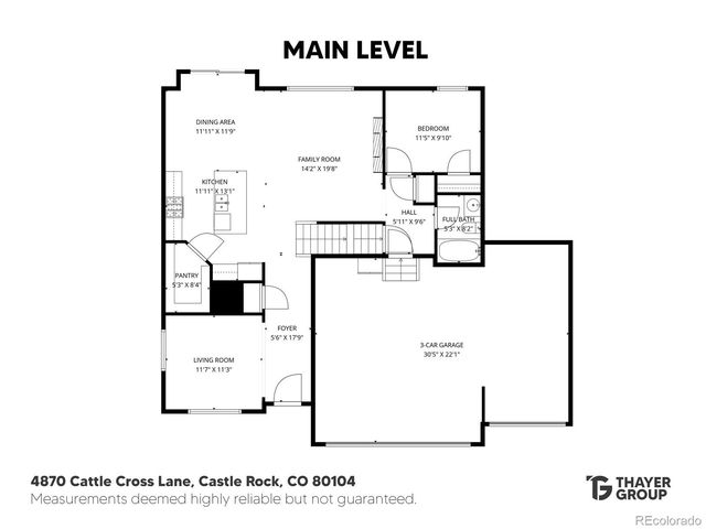 4870 Cattle Cross Lane, Castle Rock, CO 80104