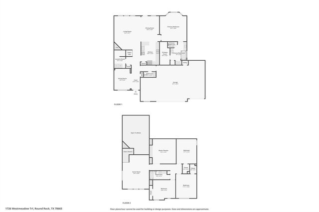 1726 Westmeadow TRL, Round Rock, TX 78665