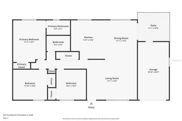 2341 GRANADEER STREET, Port Charlotte, FL 33948